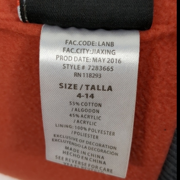 Harley-Davidson Gray and Orange Beanie One Size - Picture 4 of 4